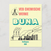 Chemiewerbedesign DDR Postkarte (Vorderseite)