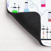 Chemiewissenschafts-Teströhren Labrador School Bet Mousepad (Ecke)