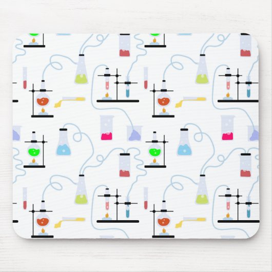 Chemiewissenschafts-Teströhren Labrador School Bet Mousepad (Vorne)