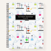 Chemiewissenschafts-Teströhren Labrador School Bet Notizblock (Vorderseite)