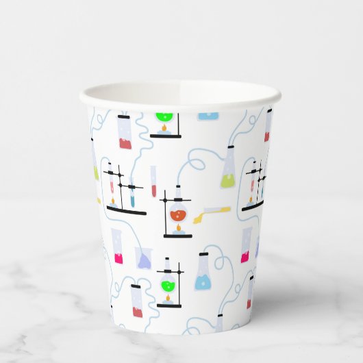 Chemiewissenschafts-Teströhren Labrador School Bet Pappbecher (Links)