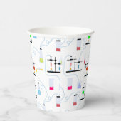 Chemiewissenschafts-Teströhren Labrador School Bet Pappbecher (Rechts)