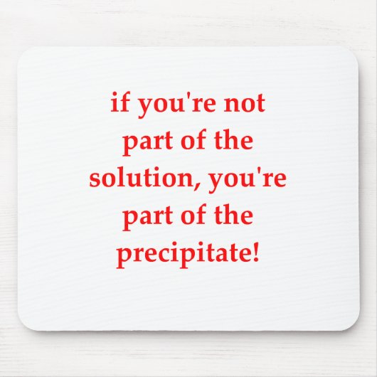 Chemiewitz Mousepad (Vorne)