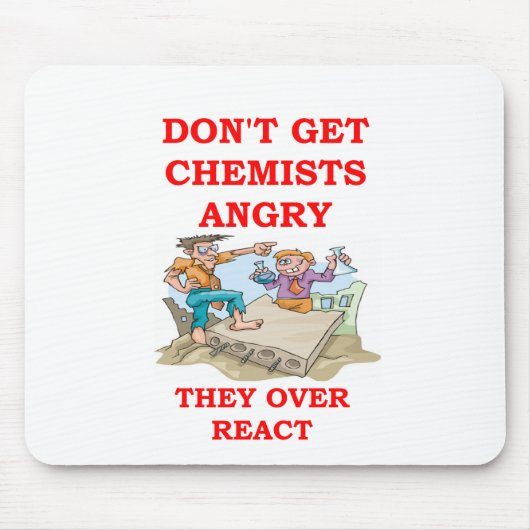 Chemiewitz Mousepad (Vorne)