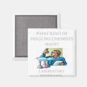 Chemiewitze Magnet (Vorderseite/Rückseite)