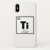 Chemikalie des Titanelements Case-Mate iPhone Hülle (Rückseite)