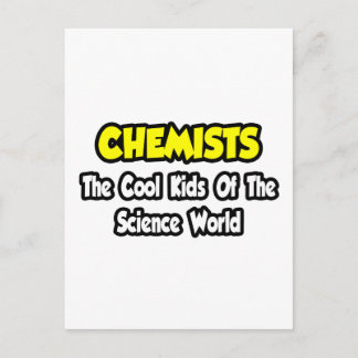 Chemiker... Coole Kinder der Wissenschaftswelt Postkarte