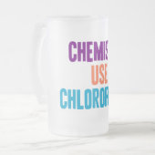 Chemiker-Gebrauchs-Chloroform Mattglas Bierglas (Vorderseite Links)