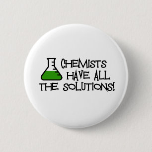 Chemiker haben alle Lösungen Button