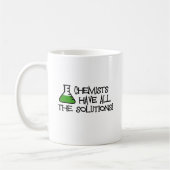Chemiker haben alle Lösungen Kaffeetasse (Links)