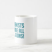 Chemiker haben alle Lösungen Kaffeetasse (Mittel)