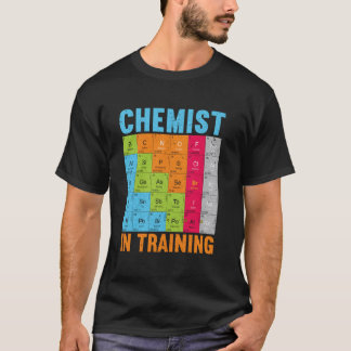 Chemiker in Ausbildung  Kinder Chemiker Wissenscha T-Shirt