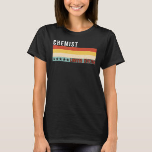 Chemiker-Job-Titel Beruf Arbeiter Geburtstagsgesch T-Shirt