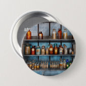 Chemiker - mein erstes Chemie-Set Button (Vorne & Hinten)