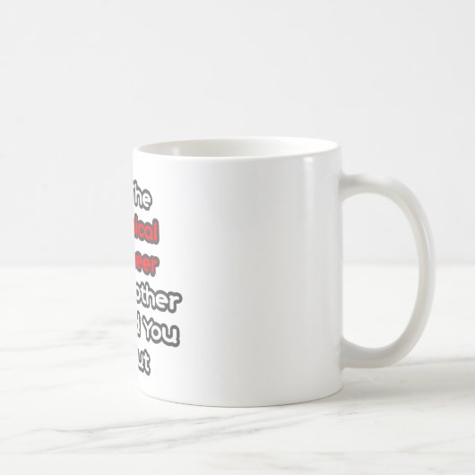 Chemiker... Mutter hat Sie gewarnt Kaffeetasse (Rechts)