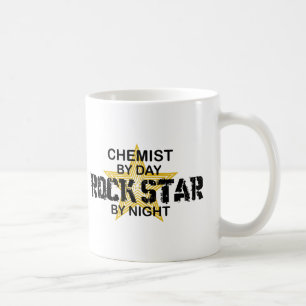 Chemiker-Rockstar bis zum Nacht Kaffeetasse