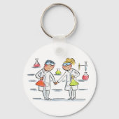 Chemiker Schlüsselanhänger (Vorderseite)