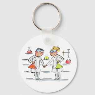 Chemiker Schlüsselanhänger