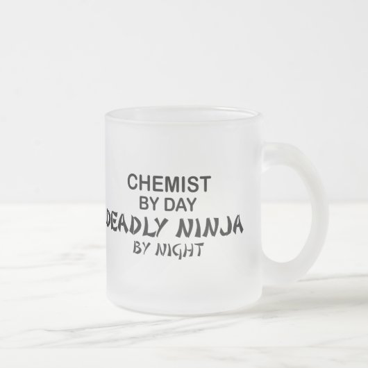 Chemiker tödliches Ninja bis zum Nacht Mattglastasse (Rechts)