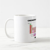 Chemiker tun es regelmäßig mit Tabellen Kaffeetasse (Links)