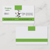 Chemiker-Visitenkarte Visitenkarte (Vorne/Hinten)