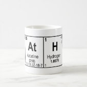 Chemiker-Wissenschaftler-Vater-Tasse Kaffeetasse (Mittel)