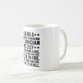 Chemiker zu sein, ist einfach kaffeetasse (VorderseiteRechts)