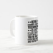 Chemiker zu sein, ist einfach kaffeetasse (Vorderseite Links)