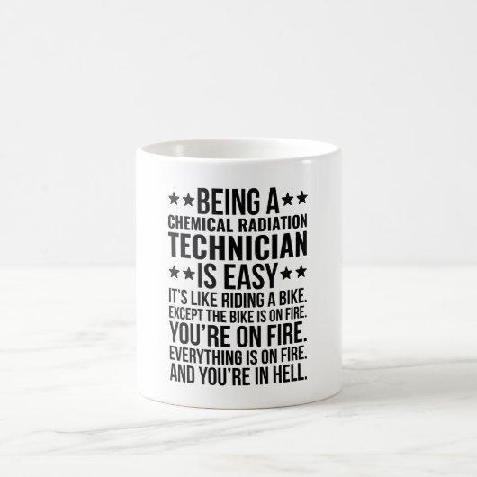 Chemiker zu sein, ist einfach kaffeetasse (Mittel)