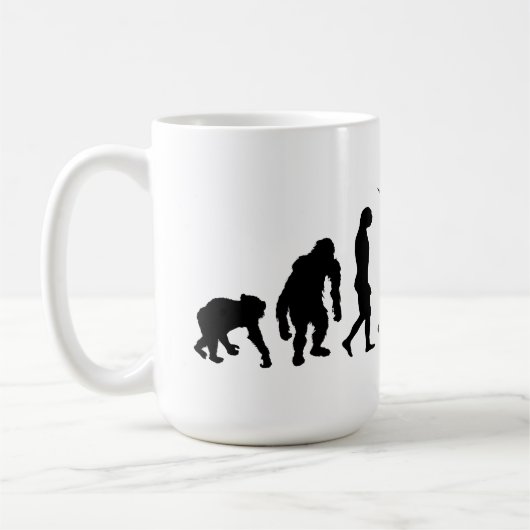 Chemikerapothekerchemie-Evolutionsarbeit Kaffeetasse (Links)
