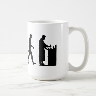 Chemikerapothekerchemie-Evolutionsarbeit Kaffeetasse