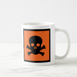 Chemikerschädelzeichen Kaffeetasse