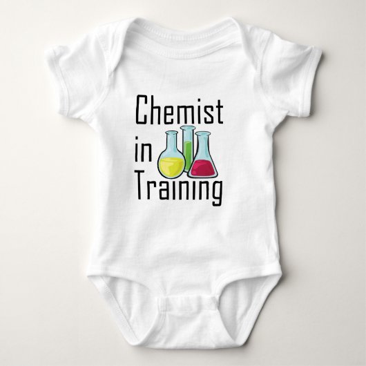 Chemikerstudenten-Chemiekind Baby Strampler (Vorderseite)