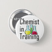 Chemikerstudenten-Chemiekind Button (Vorne & Hinten)