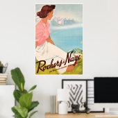 Chemin de Fer des Rochers de Naye, sur Montreux, Poster (Heimbüro)