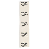 Chemin de Table Chic Abstrait Dual Face Kurzer Tischläufer (Vorderseite)