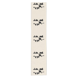 Chemin de Table Chic Abstrait Dual Face Kurzer Tischläufer