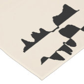 Chemin de Table Chic Abstrait Dual Face Kurzer Tischläufer (Ecke)