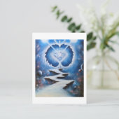 Chemin du coeur postkarte (Stehend Vorderseite)