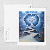 Chemin du coeur postkarte (Vorne/Hinten)