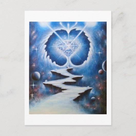 Chemin du coeur postkarte (Vorderseite)