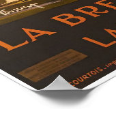 Chemins de Fer de l'Etat, La Bretagne Pittoresque, Poster (Ecke)