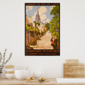 Chemins de Fer de l'Etat, La Bretagne Pittoresque, Poster (Küche)