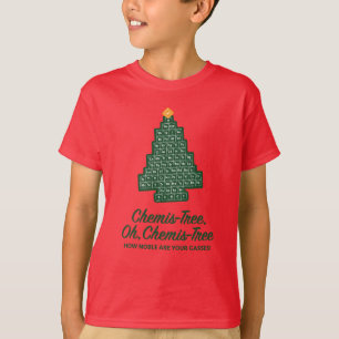 Chemis-Baum für Weihnachten - Periodensystem T-Shirt