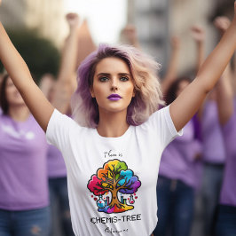 CHEMIS-TREE Rainbow 80s T-Shirt