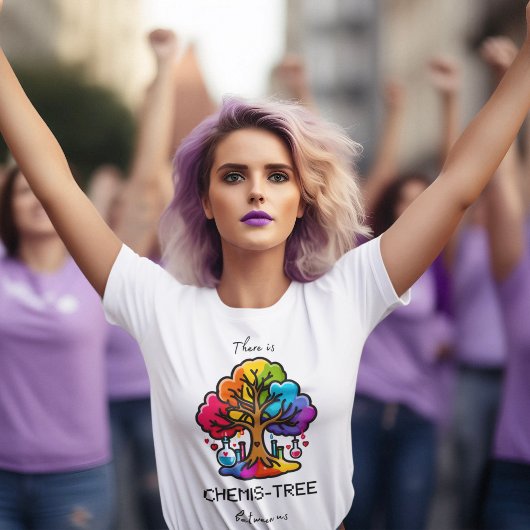 CHEMIS-TREE Rainbow 80s T-Shirt