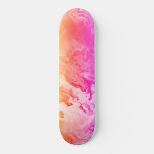 Chemisch 6 rosa skateboard (Vorderseite)