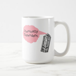 Chemisch abhängige Haar-Stylist-Tasse Kaffeetasse