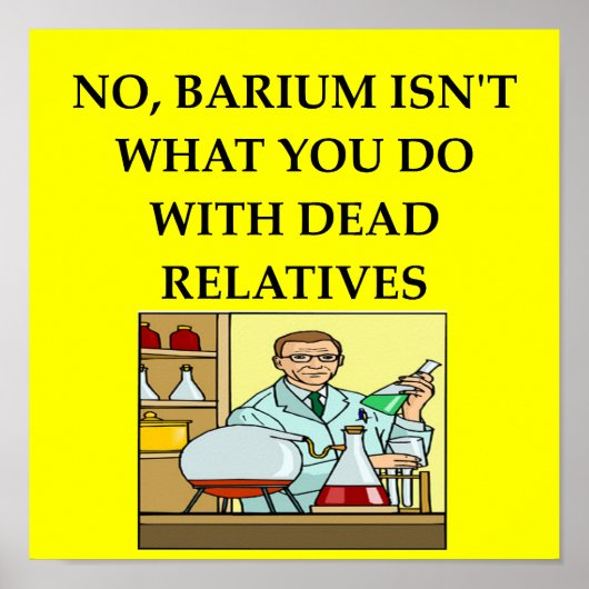 CHEMISCH POSTER (Vorne)