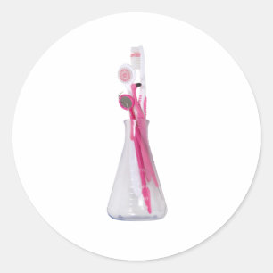 ChemischDental071209 Runder Aufkleber